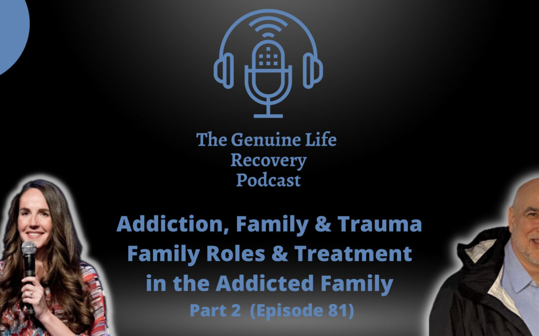 Addiction, Family & Trauma Part 2 -Family Roles and Treatment in the Addicted Family (Episode 81)